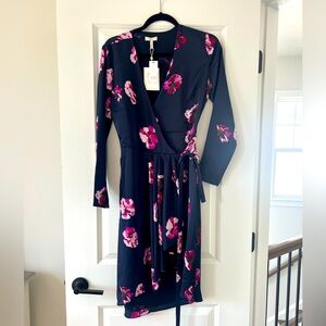 New JOIE silk wrap dress (XS)